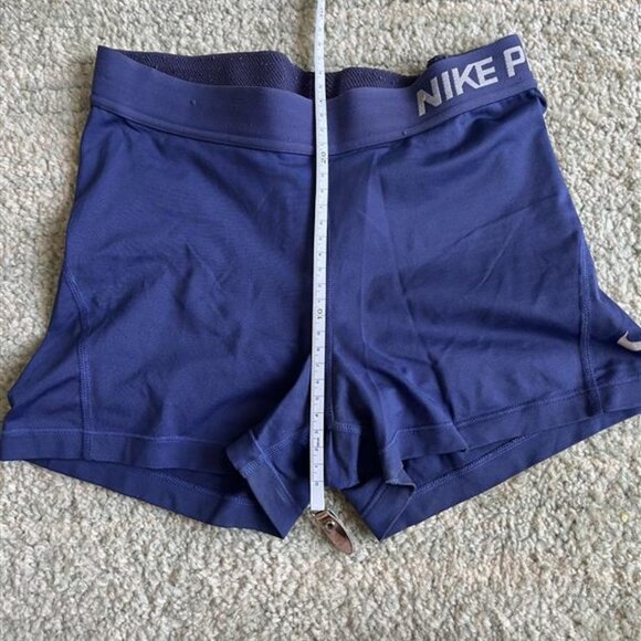 Nike pro 3" purple/blue compression shorts - Picture 3 of 6